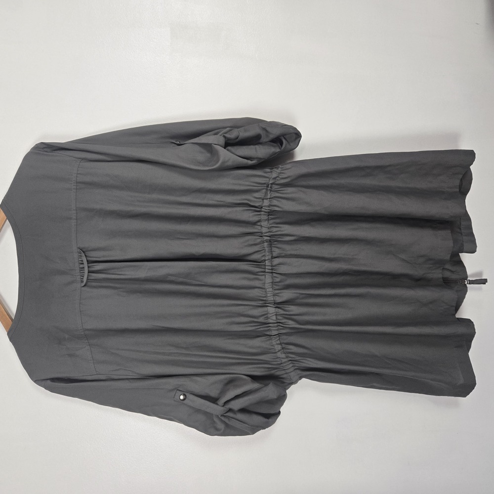 Lane Bryant Full zip tunic / jacket Gray 26/28 - Picture 3 of 3